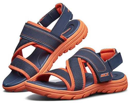 (Youth) Skechers Supreme 'Grey Orange' 92222L-NVOR Lookbook (Youth) Skechers Supreme 'Grey Orange' 92222L-NVOR