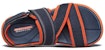 (Youth) Skechers Supreme 'Grey Orange' 92222L-NVOR