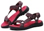 Lookbook (Youth) Skechers Supreme Sandal 'Black Grey Red' 92218L-BGRD