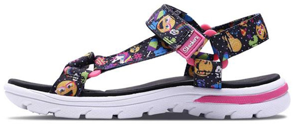 (Youth) Skechers Supreme Sandal 'Black Multicolor Velcro' 86936L-BKMT Buy (Youth) Skechers Supreme Sandal 'Black Multicolor Velcro' 86936L-BKMT