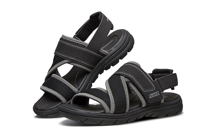 Lookbook (JR) Sandali Skechers Supreme ''Neri'' 92222L-BKGY