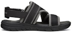 Order (Youth) Skechers Supreme Sandals 'Black' 92222L-BKGY