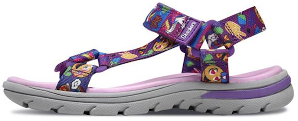 (Youth) Skechers Supreme Sport Sandal 'Purple Multi Velcro' 86936L-PRMT Buy (Youth) Skechers Supreme Sport Sandal 'Purple Multi Velcro' 86936L-PRMT