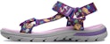 (Youth) Skechers Supreme Sport Sandal 'Purple Multi Velcro' 86936L-PRMT