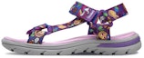Buy (Youth) Skechers Supreme Sport Sandal 'Purple Multi Velcro' 86936L-PRMT