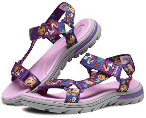 (Youth) Skechers Supreme Sport Sandal 'Purple Multi Velcro' 86936L-PRMT Lookbook (Youth) Skechers Supreme Sport Sandal 'Purple Multi Velcro' 86936L-PRMT