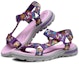 Lookbook (Youth) Skechers Supreme Sport Sandal 'Purple Multi Velcro' 86936L-PRMT