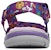 (Youth) Skechers Supreme Sport Sandal 'Purple Multi Velcro' 86936L-PRMT