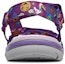 Shop (Youth) Skechers Supreme Sport Sandal 'Purple Multi Velcro' 86936L-PRMT