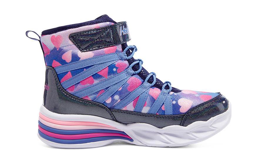 (Youth) Skechers Sweetheart Lights 'Blue Black Pink' 圖 2