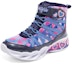 Lookbook (JR) Skechers Sweetheart Lights 'Biru Hitam Merah Jambu' 302667L-NVMT