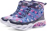 Shop (JR) Skechers Sweetheart Lights 'Biru Hitam Merah Jambu' 302667L-NVMT