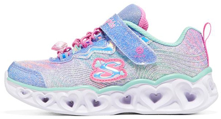 (Youth) Skechers Sweetheart Lights 'Blue Color-block' 302316L-BLMT Buy (Youth) Skechers Sweetheart Lights 'Blue Color-block' 302316L-BLMT