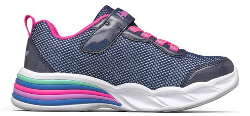 (Youth) Skechers Sweetheart Lights 'Blue Multicolor' 302304L-NVMT Order (Youth) Skechers Sweetheart Lights 'Blue Multicolor' 302304L-NVMT