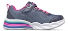 Order (JR) Skechers Sweetheart Lights 'Biru Pelbagai Warna' 302304L-NVMT