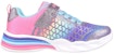 (JR) Skechers Sweetheart Lights 'Merah Jambu Ungu' 302312L-PRMT