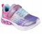 (JR) Skechers Sweetheart Lights 'Merah Jambu Ungu' 302312L-PRMT