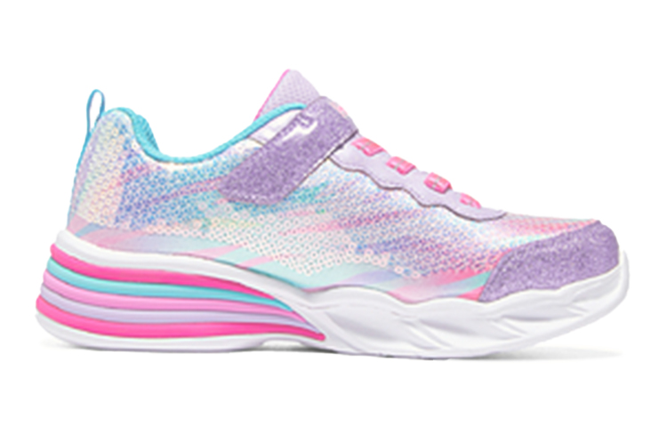 Order (JR) Skechers Sweetheart Lights "Violet Multi" 302313L-PRMT