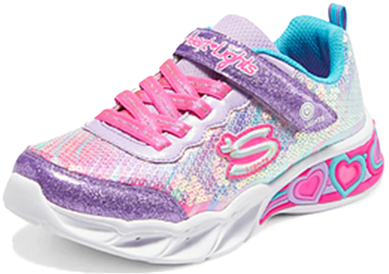 (JR) Skechers Sweetheart Lights "Violet Multi" 302313L-PRMT Lookbook (JR) Skechers Sweetheart Lights "Violet Multi" 302313L-PRMT