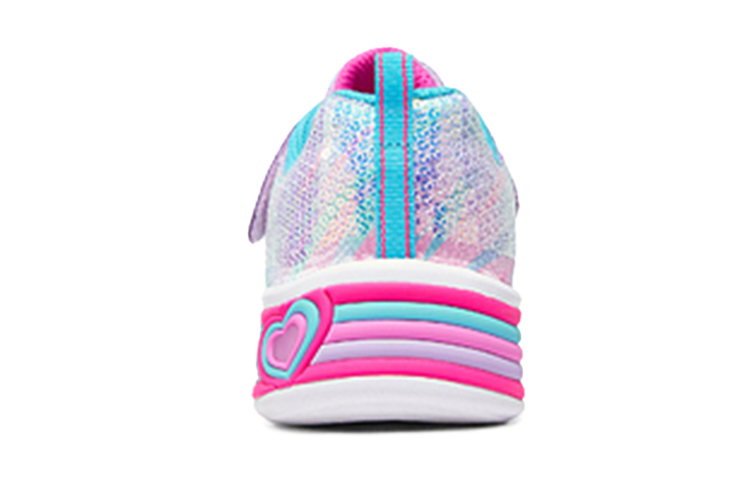 Shop (JR) Skechers Sweetheart Lights "Violet Multi" 302313L-PRMT