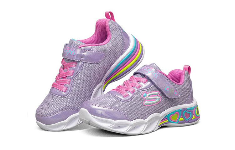 Lookbook (JR) Skechers Sweetheart Lights ''Violet Rose'' 302304L-LVMT