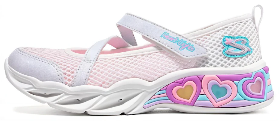 (JR) Skechers Sweetheart Lights ''Weißer Komfort'' 302568L-WHT Buy (JR) Skechers Sweetheart Lights ''Weißer Komfort'' 302568L-WHT