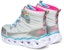 (JR) Skechers Sweetheart Lights 'Putih Perak Biru' 302668L-SMLT