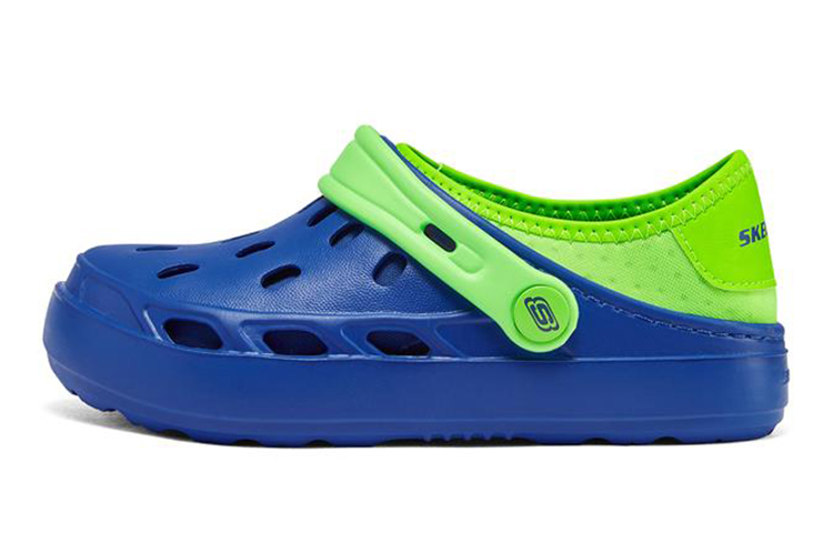 (Youth) Skechers Swifters 2 'Blue Green Plush' 406456L-BLLM