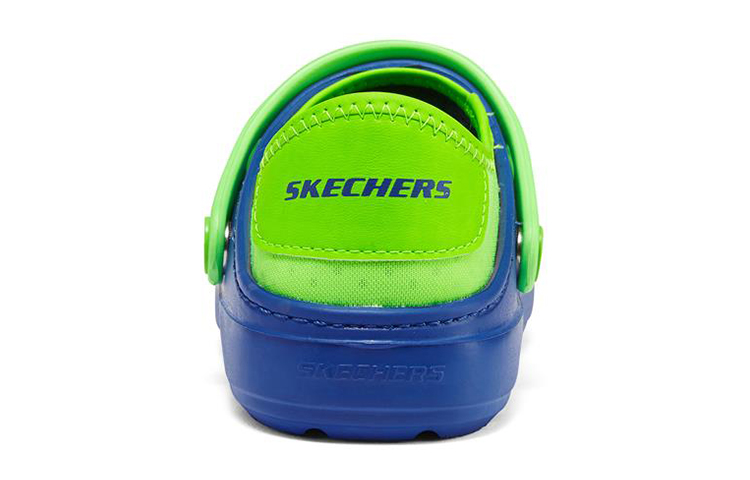 Shop (JR) Skechers Swifters 2 ''Bleu Vert Peluche'' 406456L-BLLM