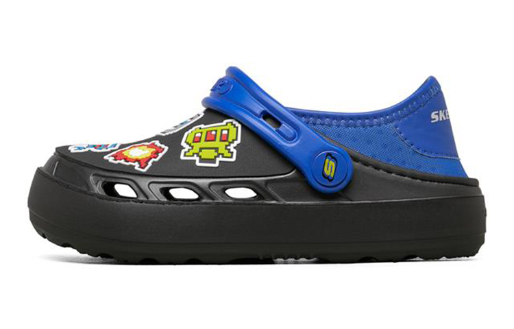 (Youth) Skechers Swifters 'Black Blue' 406453L-BKRY