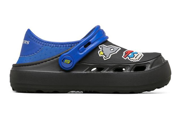 Order (JR) Skechers Swifters ''Nero Blu'' 406453L-BKRY