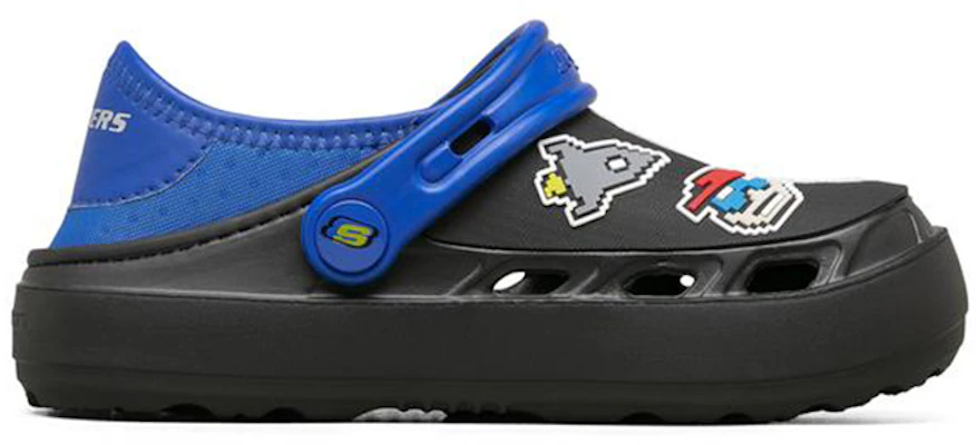 (JR) Skechers Swifters ''Nero Blu'' 406453L-BKRY Order (JR) Skechers Swifters ''Nero Blu'' 406453L-BKRY