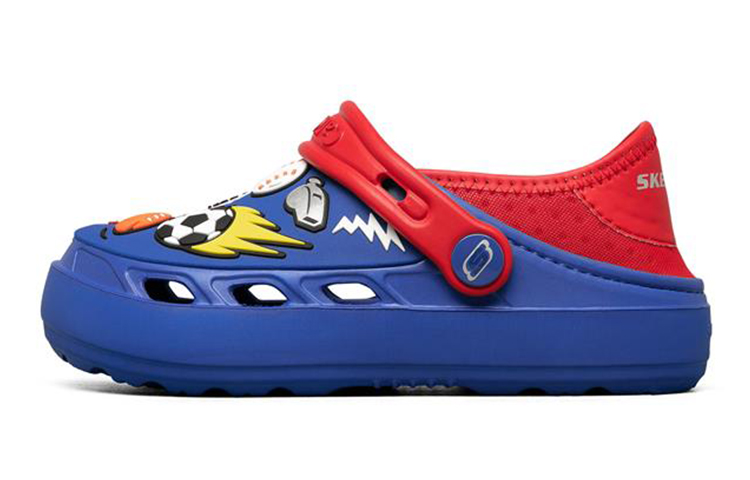 (Youth) Skechers Swifters 'Blue Red' 406453L-BLRD