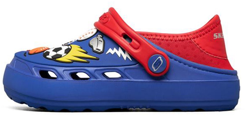 大童 Skechers Swifters 洞洞涼鞋 藍紅 Buy 大童 Skechers Swifters 洞洞涼鞋 藍紅