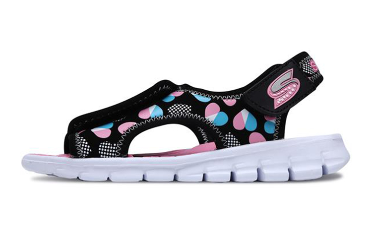 (Youth) Skechers Synergize Sandal 'Black Multicolor' 86740L-BKMT