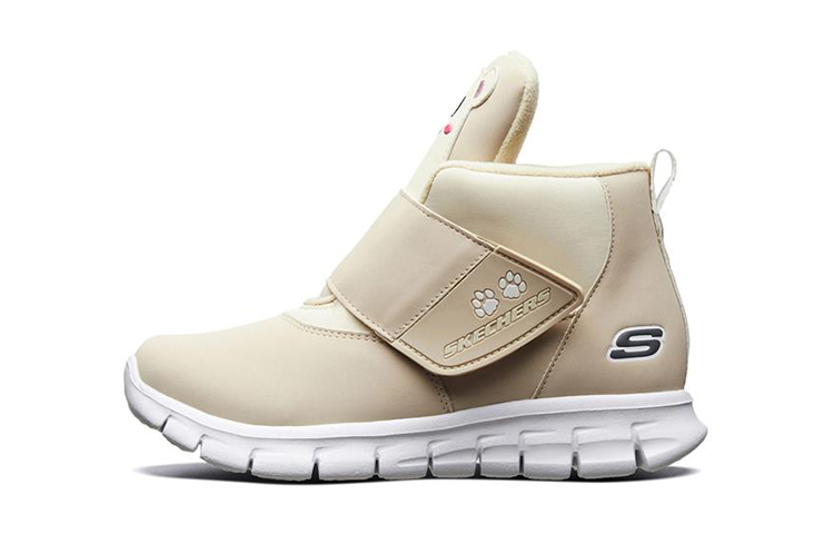 (Youth) Skechers Synergy 'Cream Brown' 664104L-NAT