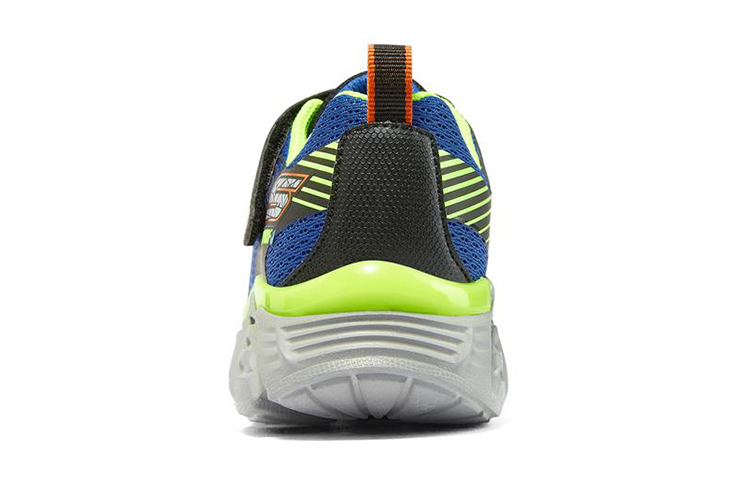 (Youth) Skechers Tech-Grip 'Black Blue' 圖 4