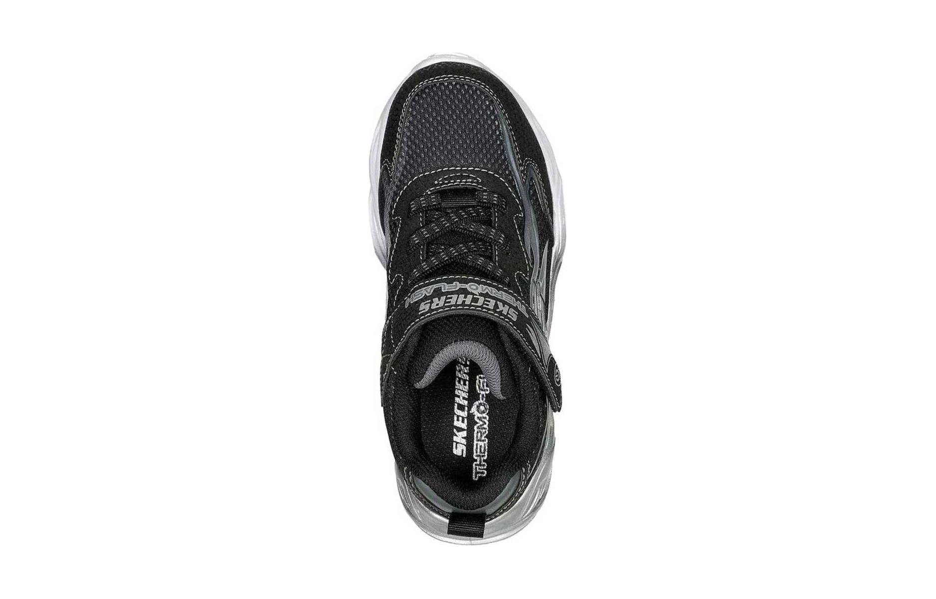 (Youth) Skechers Thermo-Flash Trainers 'Black Silver' 圖 3