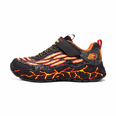 (Youth) Skechers Thermo-Quake 'Black Orange'