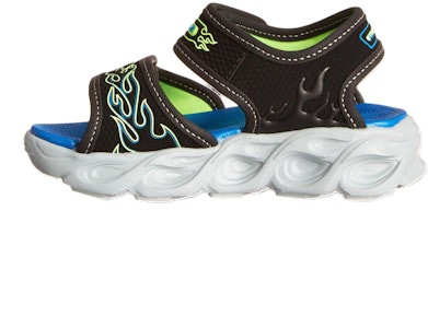 (JR) スケッチャーズ 光るサンダル 黒/青 (Sukecchaazu Hikaru Sandaru Kuro/Ao) 400109L-BBLM Buy (JR) スケッチャーズ 光るサンダル 黒/青 (Sukecchaazu Hikaru Sandaru Kuro/Ao) 400109L-BBLM