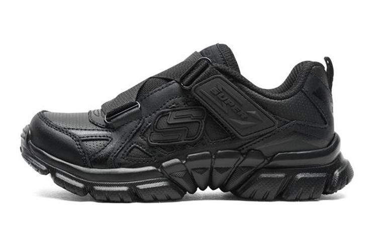 (Youth) Skechers Tough Trax 'All Black' 95474L-BBK