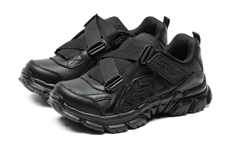 Lookbook (Youth) Skechers Tough Trax 'All Black' 95474L-BBK