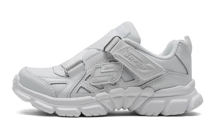 (Youth) Skechers Tough Trax 'White' 95474L-WHT