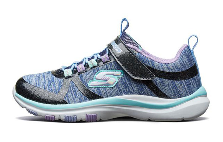 (Youth) Skechers Trainer Lite 'Blue Multicolor' 81485L-NVMT