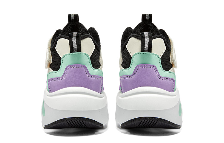 (Youth) Skechers Trainers 'Beige Black Purple' 圖 5