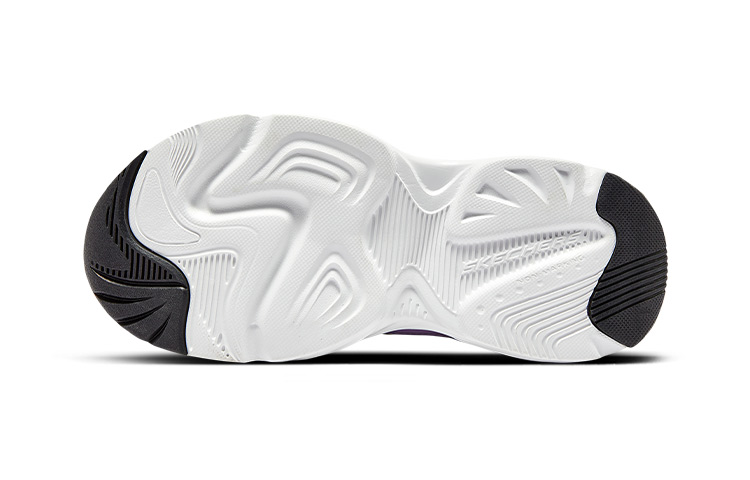 (Youth) Skechers Trainers 'Beige Black Purple' 圖 6