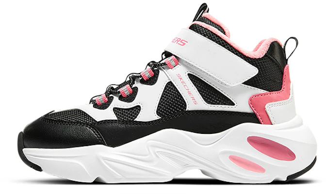 (JR) Skechers Turnschuhe ''Weiß Schwarz Pink'' 303902L-WBPK Buy (JR) Skechers Turnschuhe ''Weiß Schwarz Pink'' 303902L-WBPK