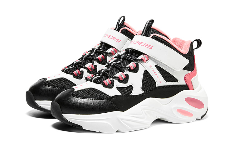 (Youth) Skechers Trainers 'White Black Pink' 圖 3