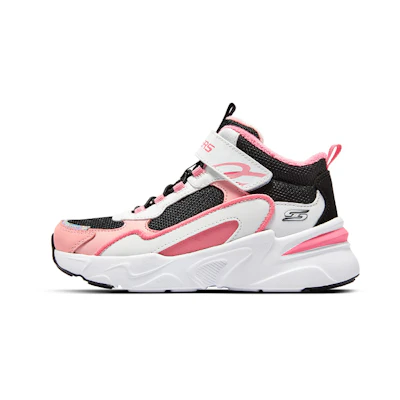 (Youth) Skechers Training Shoe 'Black White Pink'