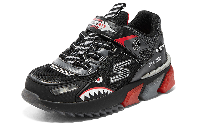 Lookbook (JR) Skechers Trainingsschuhe ''Schwarz Rot'' 401525L-BKRD